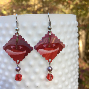 Cherry Coke 🍒 Coca-Cola Soda Pop Can Earrings